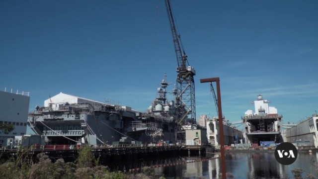 China outpacing US in Navy, commercial ship production - March 12, 2025
