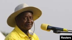 Le président ougandais Yoweri Museveni, 11 février 2016.