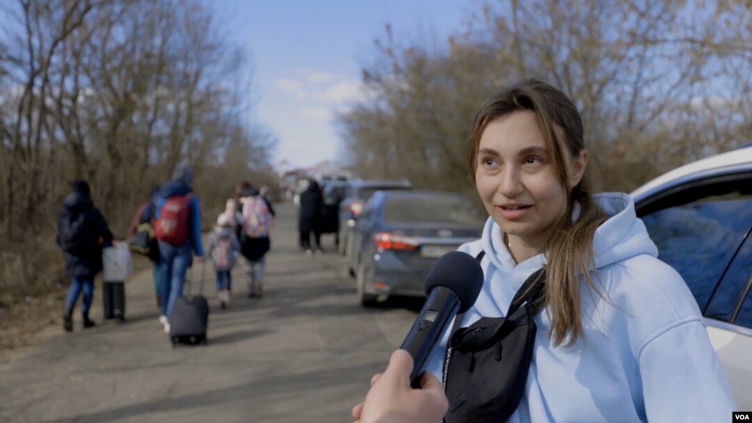 Marta Kotek iz Lavova je u rodnoj Ukrajini ostavila sve što ima (Foto: VOA)