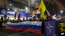 Protest podrške Rusiji u Beogradu, 4. marta 2022.