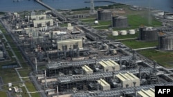 FILE - Aerial view of Nigeria Liquefied Natural Gas plant at Bonny Island in Rivers State on March 22, 2013. 