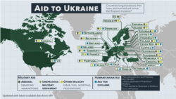 Countries and Organizations that Have Announced Aid to Ukraine
