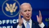 President-elect Joe Biden speaks at The Queen theater in Wilmington, Del., Wednesday, Jan. 6, 2021. 