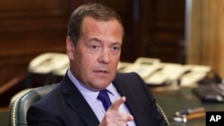 Rusya’nın 2008 ve 2012 yılları arasında Cumhurbaşkanlığı görevini yürüten Dimitri Medvedev