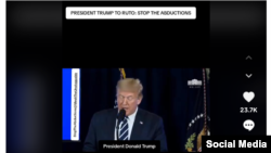 TikTok deepfake of Donald Trump