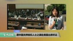 VOA连线: 李明哲妻子李净瑜赴美国会出席听证会