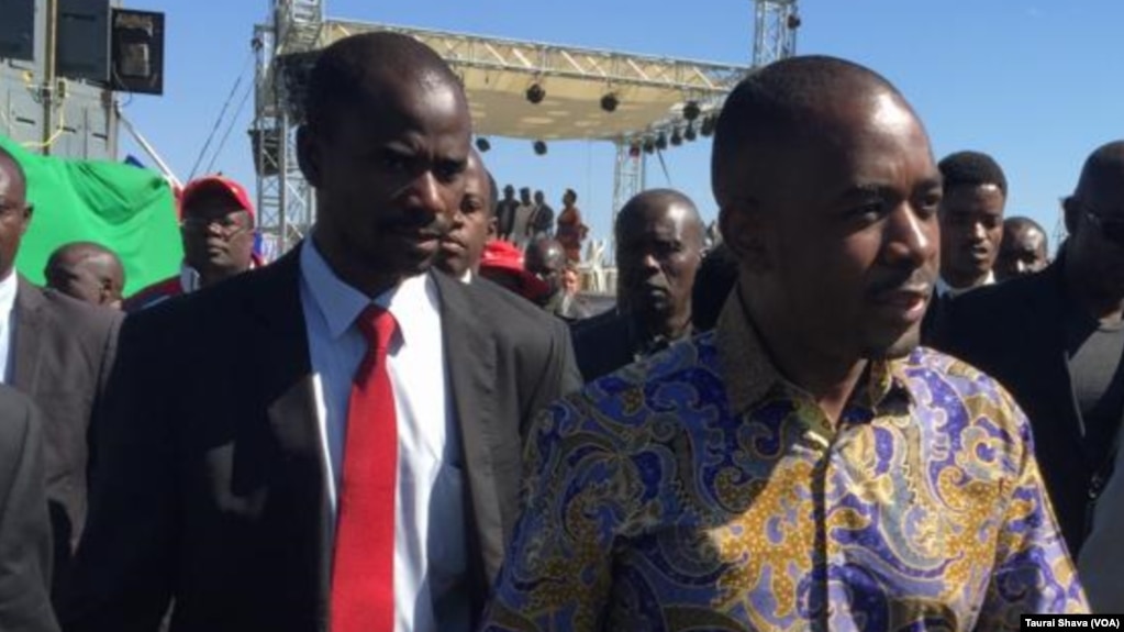 MDC leader Nelson Chamisa