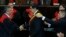 Tổng thống Venezuela Nicolas Maduro trong lễ tuyên thệ nhậm chức ngày 10/1/2019 tại Caracas.