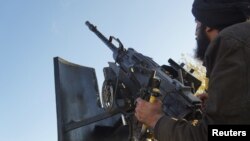 Pripadnik sirijskih pobunjeničkih snaga