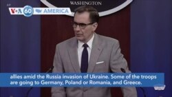VOA60 America - Pentagon sends 500 more U.S. troops to Europe