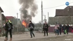 Irpin’de Halk Kenti Terk Ediyor