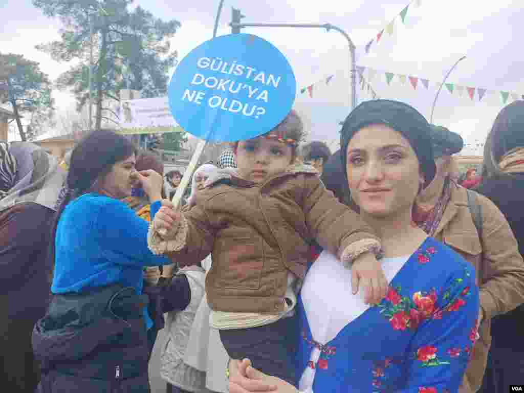 International Women&#39;s Day celebrations in Diyarbakir, Turkey.