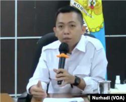 Wahyu Pratama Tamba dari Tim Pemantauan dan Penyelidikan Komnas HAM. (Foto: VOA/Nurhadi)