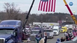 Yüzlerce TIR Washington’a Yaklaşıyor