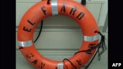 Pojas za spasavanje sa teretnog broda "El Faro"