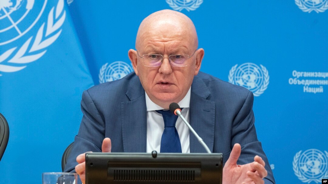 Đại sứ Nga tại Liên Hợp Quốc Vassily Nebenzia.
