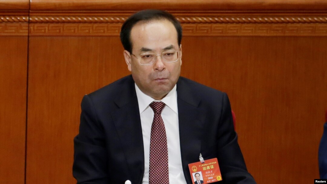 Cựu Bí thư Thành ủy Trùng Khánh Tôn Chính Tài bị truy tố vì hành vi nhận hối lộ.