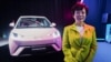 BYD Executive Vice President and CEO BYD Americas Stella Li poses for a portrait during an event as the Chinese electric-vehicle producer announces the launch of the low-cost EV Dolphin Mini in Mexico City, Mexico, Feb. 28, 2024.