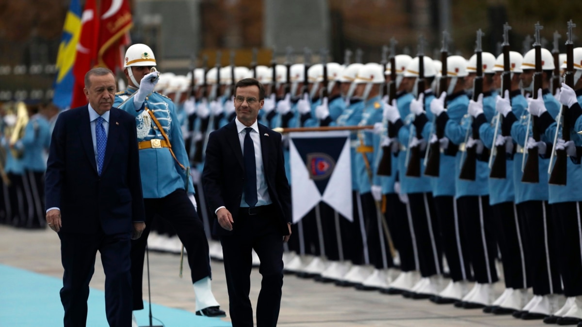 Turkiya Shvetsiyaning NATO ga kirishiga imkon yaratmoqda