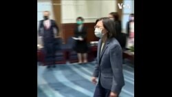 蔡英文会见英国贸易官员 望进一步提升台英关系 