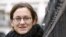 FILE - French journalist Sonia Rolley poses in Paris on March 26, 2008. She was expelled from DRC on Tuesday after her application for journalistic accreditation was not approved.