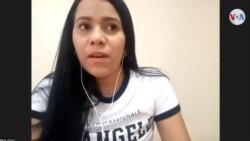 María Vilchez, venezolana beneficiaria del Programa de Permiso Humanitario
