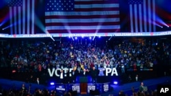 President Joe Biden arrives to speak at a campaign rally for Pennsylvania's Democratic gubernatorial candidate Josh Shapiro, left, Democratic Senate candidate Lt. Gov. John Fetterman, right, and former President Barack Obama, Nov. 5, 2022, in Philadelphia