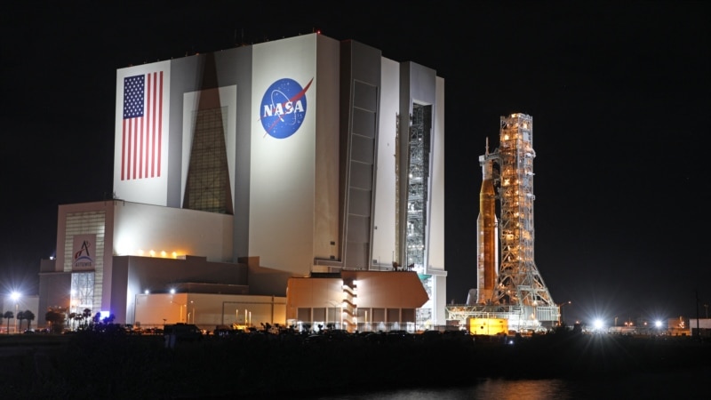 NASA Moon Rocket Launch Delayed Again, This Time by Storm