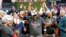 Houston Astros manager Dusty Baker Jr. and the Houston Astros celebrate their 4-1 World Series win against the Philadelphia Phillies in Game 6 on Nov. 5, 2022, in Houston. 