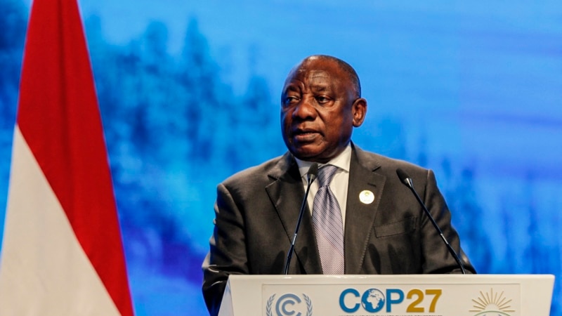 COP27: Ramaphosa critique des aides financières 