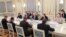 Сенаторы Рон Джонсон, Джон Баррассо и Крис Мерфи на встрече с президентом Украины Владимиром Зеленским