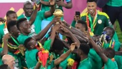 Senegal's AFCON Cup Winners to Present Trophy to President Sali [04:18]