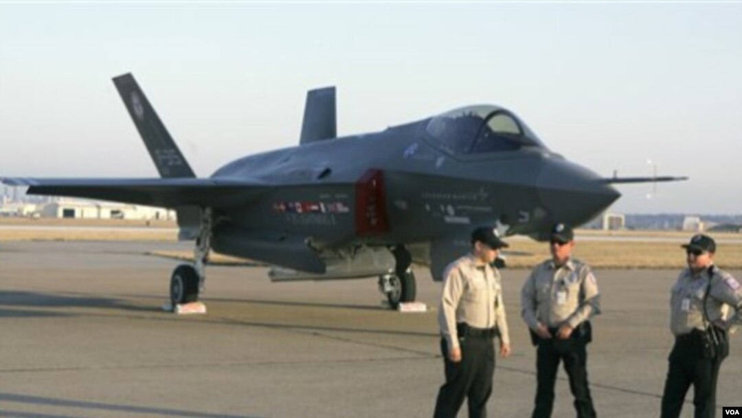 Pesawat jet siluman paling canggih AS, F-35 Lightning II.