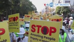 Manchetes mundo 15 Fevereiro: Mianmar - marchas de protesto continuam e Aung San Suu Kyi continua detida
