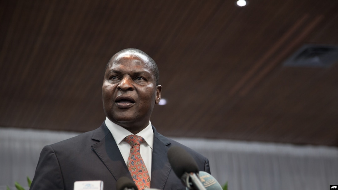 Perezida wa Republika ya Centrafrika Faustin-Archange Touadera.