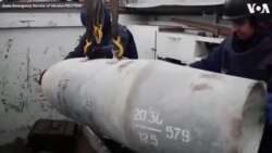 Ukraine Releases Video of Bombs Being Removed Around Chernihiv 