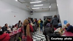 Acara buka puasa bersama di masjid komunitas Ithaca, Al-Huda Islamic Center (dok: Ilham Nugraha)