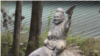 A statue at the headquarters of the Confucius Institute at the University of La Plata in Argentina.