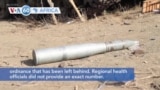 VOA60 Africa - Ethiopia: Scores of children injured by unexploded ordnance