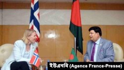 পররাষ্ট্রমন্ত্রী ড. এ কে আব্দুল মোমেন ও নরওয়ের পররাষ্ট্রমন্ত্রী অ্যানেকিন হুইটফেল্ড
