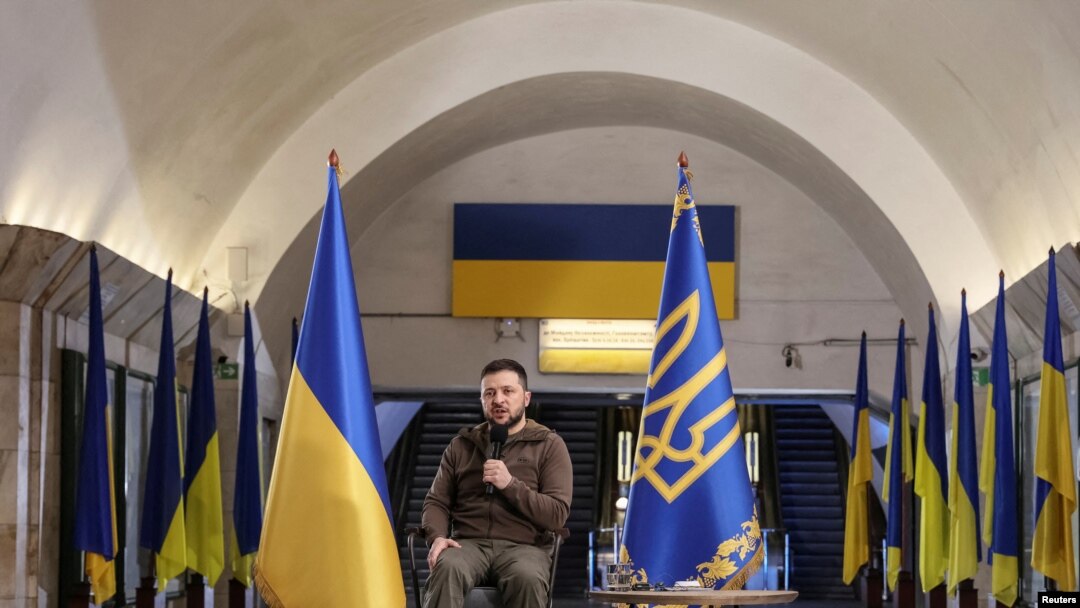 Tổng thống Ukraine Volodymyr Zelenskyy.