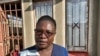 Christine Kayumba, a high school English teacher in Harare, is one of many feeling the pinch of rising prices in Zimbabwe (April 24, 2022) Columbus Mavhunga/VOA News 