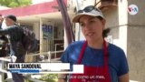 Maya Sandoval, voluntaria que asistió a refugiados ucranianos en Tijuana 