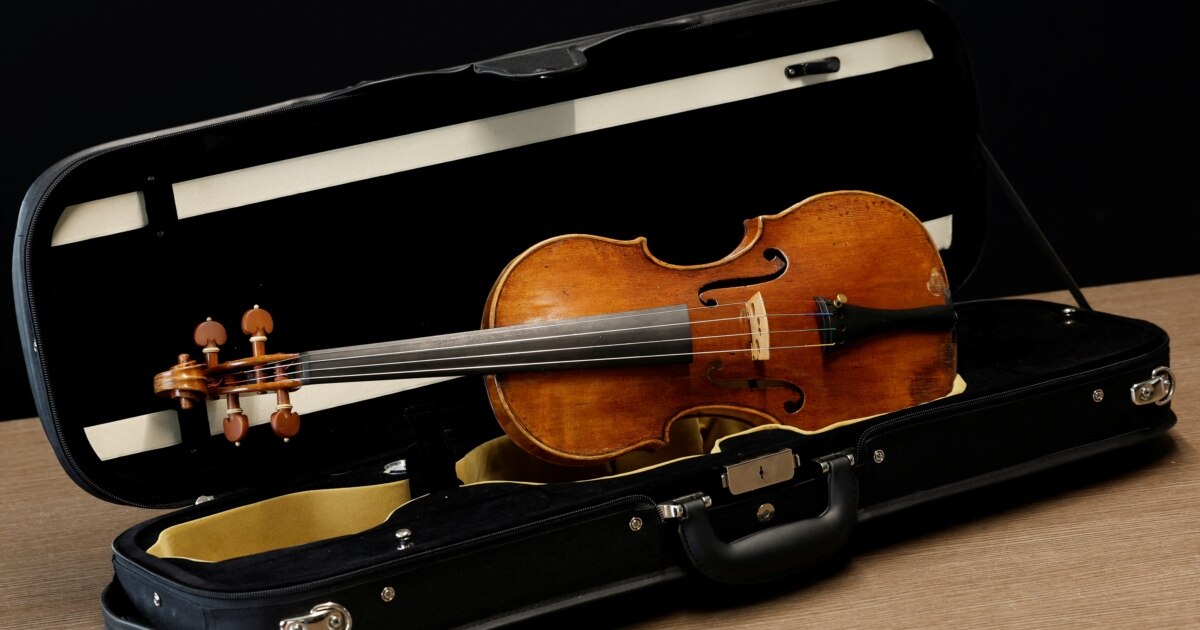 ★Old Guarnerius Style Master Violin 4/4 1900 - 1920s Joseph Guarnerius Violin German Made Copy Cremona 4/4