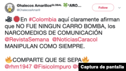 La cuenta @ChalecosAmarill fue cerrada a comienzos de 2022 por violar las normas de Twitter