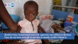 VOA60 Africa - UN: Millions in Burkina Faso do not have enough to eat 