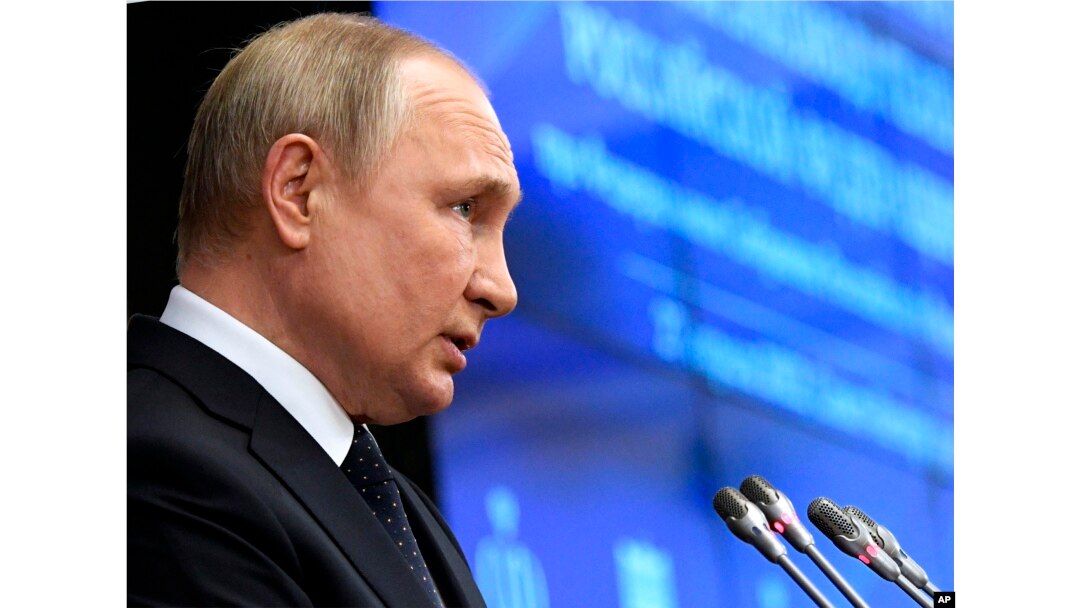 Presiden Rusia Vladimir Putin