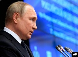 Presiden Rusia Vladimir Putin