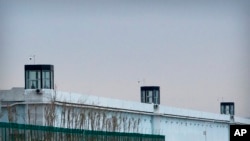 Trung tâm giam giữ số 3 ở Dabancheng, phía tây Khu tự trị Duy Ngô Nhĩ ở Tân Cương, Trung Quốc.