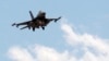 FILE - A Turkish F-16 fighter jet approaches Incirlik Air Base in Adana, Turkey, July 3, 2012. 